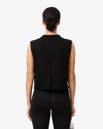 Crop Top Desportivao de Algodão com Tecnologia Ultra-Dry