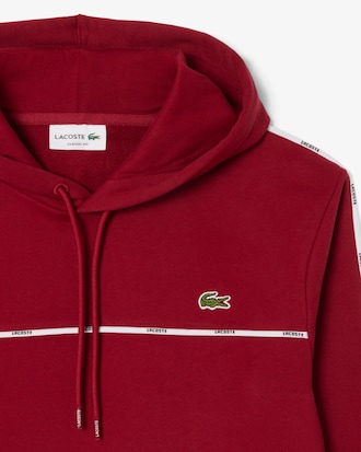 Sweatshirt às Listras e com Logo Classic Fit