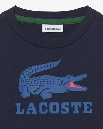 Sweatshirt de Felpa com Estampado de Crocodilo   