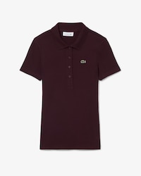 Polo L.12.D de Algod&atilde;o Canelado Slim Fit