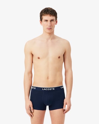 Pack de 3 Boxers de Algod&atilde;o El&aacute;stico