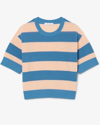 T-shirt de Malha Listrada