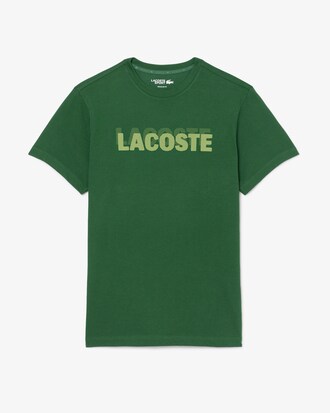 T-shirt Desportiva com Estampado Gr&aacute;fico e Tecnologia Ultra-Dry