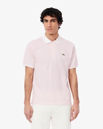 Polo L.12.12 Petit Piqu&eacute; &agrave;s Riscas Classic Fit