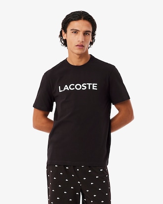 Pijama de Algod&atilde;o com Estampado de Crocodilo