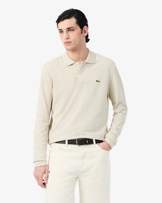 Polo L.12.12 de Manga Comprida Classic Fit