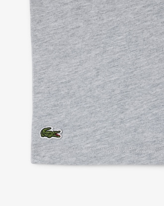 T-shirt de Algod&atilde;o com Estampado de Monograma