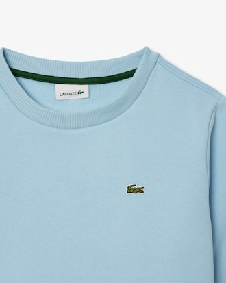 Sweatshirt de Felpa com Gola Redonda unissexo