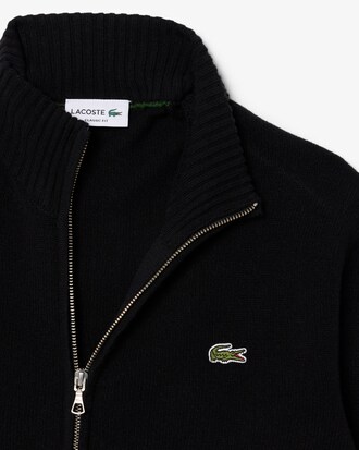 Sweater de L&atilde; Cardada com Fecho