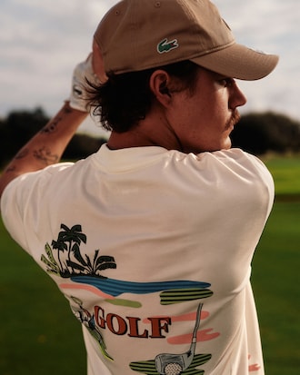T-shirt de Golfe com Tecnologia Ultra-Dry