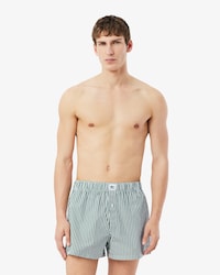 Pack de 3 Boxers de Popelina de Algod&atilde;o &agrave;s Riscas