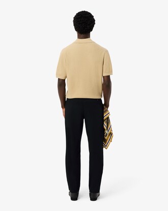 Cal&ccedil;as Chino em Gabardina de Algod&atilde;o Regular Fit
