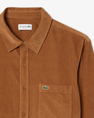 Camisa de Veludo Regular Fit