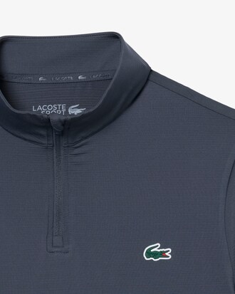 Camisola Midlayer de Golfe com Fecho at&eacute; ao Peito e Tecnologia Ultra-Dry
