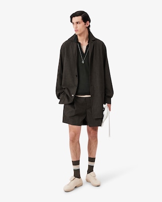 Overshirt Runway de L&atilde; Estampada