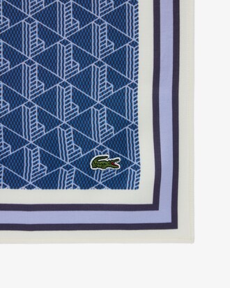 Cachecol com Estampado Monograma