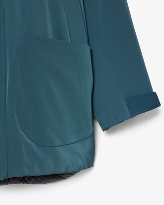 Parka Runway El&aacute;stica Acolchoada Oversize