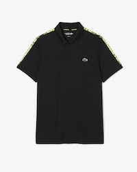 Polo de T&eacute;nis com Riscas da Marca e Tecnologia Ultra-Dry