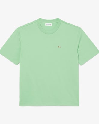 T-shirt de Algodão Suave Relaxed Fit