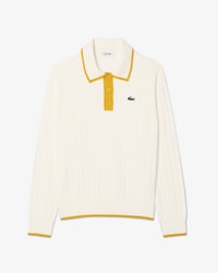 Sweater de Golfe El&aacute;stica com Gola de Polo