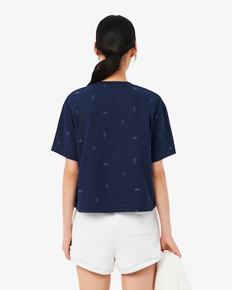 T-shirt de T&eacute;nis Oversize com Tecnologia Ultra-Dry