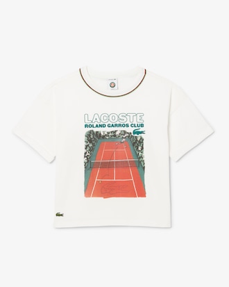 T-shirt em Jersey Edição Roland-Garros
