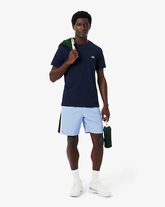 T-shirt Desportiva com Crocodilo Gr&aacute;fico e Tecnologia Ultra-Dry