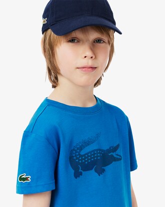 T-shirt Lacoste x Daniil Medvedev com tecnologia Ultra-Dry