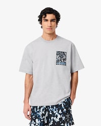T-shirt em Jersey Grosso Loose Fit