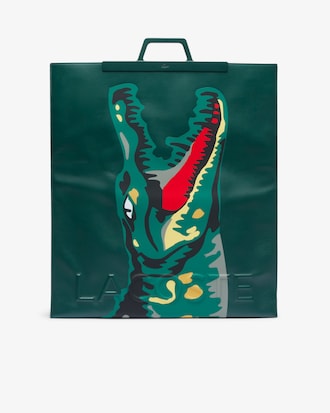Saco Tote Runway com Estampado em Croco