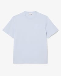 T-shirt em Jersey com Marca Gravada em Relevo