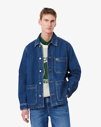 Overshirt em Ganga de Algodão Grosso