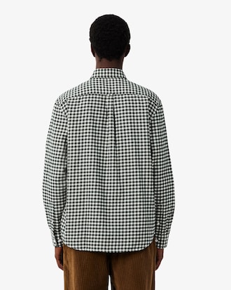 Camisa Regular Fit em Flanela Axadrezada