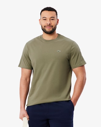 T-shirt com Faixa Listrada