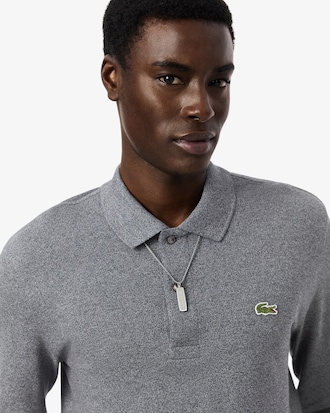 Polo L.12.12 de Manga Comprida Classic Fit