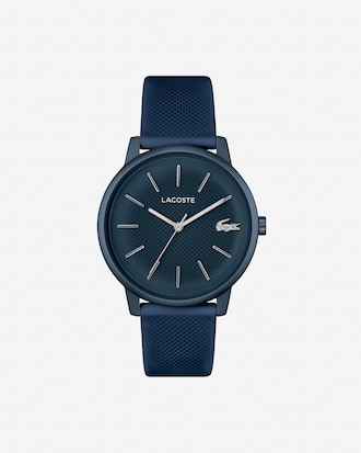 Relógio de 3 ponteiros Lacoste.12.12 Move navy em silicone