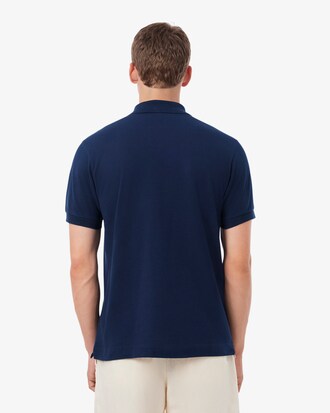 Polo L.12.12 Lacoste x Club Med com Emblema em Contraste