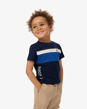 T-shirt Colourblock de Algod&atilde;o