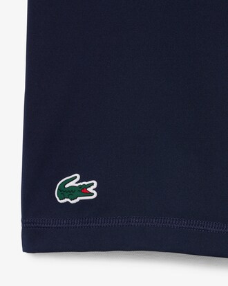 Vestido de Golfe Elástico Estampado com Tecnologia Ultra-Dry.