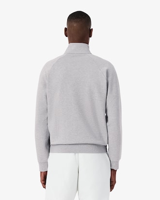 Sweatshirt Commuter em Jersey de Dupla Face com Fecho