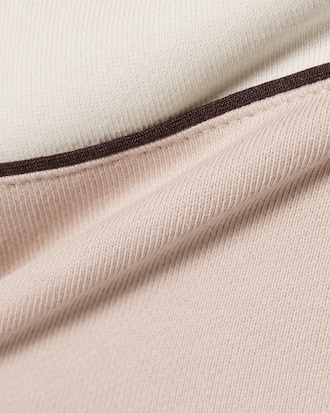 Camisola com Capuz com Fecho em Colorblock