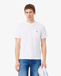 T-shirt de Algod&atilde;o com Bolso no Peito