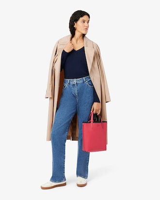 Saco Tote Revers&iacute;vel Vertical Anna