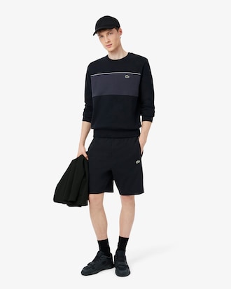 Cal&ccedil;&otilde;es Colorblock em Felpa Regular Fit
