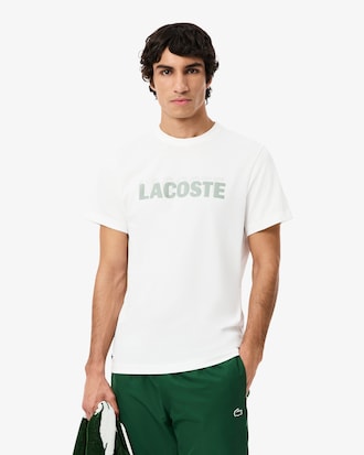T-shirt Desportiva com Estampado Gr&aacute;fico e Tecnologia Ultra-Dry
