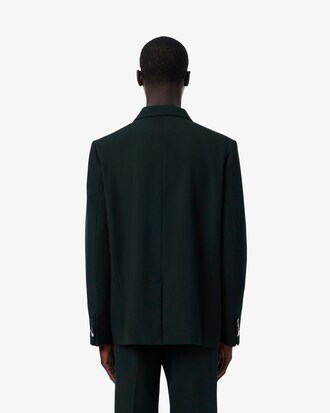 Blazer com Mistura de L&atilde; e Emblema