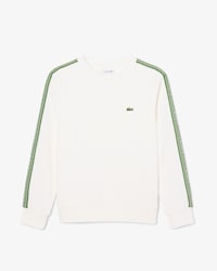 Sweatshirt de Algod&atilde;o Listrada e com Logo