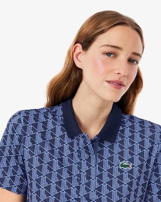 Polo de Golf com Prote&ccedil;&atilde;o UV Regular Fit