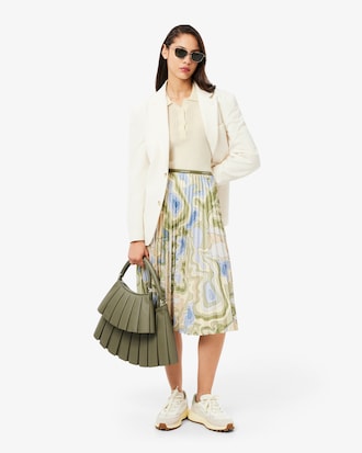 Sweater com Colarinho de Polo em Jersey de L&atilde;