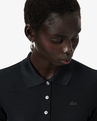 Polo Mini-Piqué Runway de Seda Slim Fit